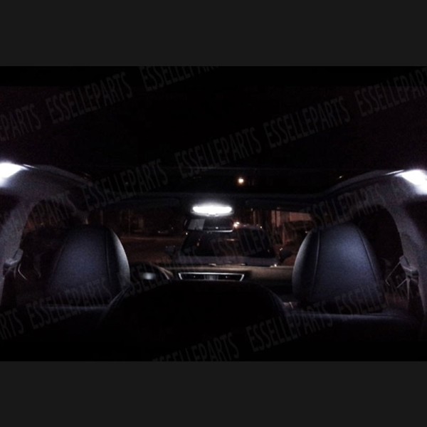 Kit LED interni Medium Pack 6000K Canbus Nissan Qashqai J11 senza tetto panoramico