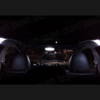 Kit LED interni Medium Pack 6000K Canbus Nissan Qashqai J11 senza tetto panoramico