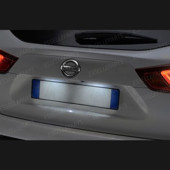 Kit LED interni + Luci targa LED 6000K Canbus Nissan Qashqai J11 con Tetto Panoramico