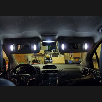 Kit LED Interni + LED Targa Per Opel Mokka X 6000K Canbus