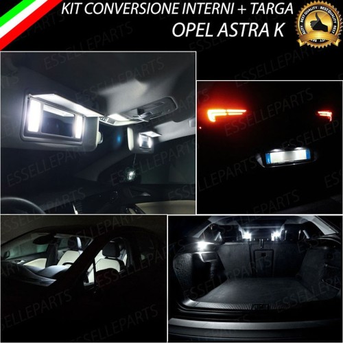 Led interni completo + Targa OPEL ASTRA K