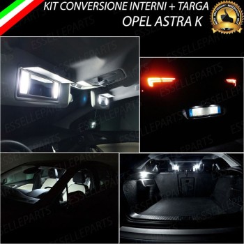 Led interni completo + Targa OPEL ASTRA K Led interni completo + Targa OPEL ASTRA K
