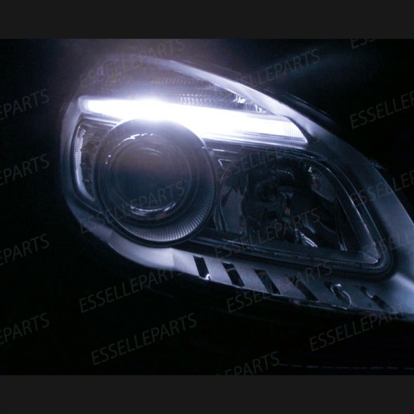 Coppia lampade H6W 5 LED Canbus 6000K Luci posizione Renault Scenic 2 Fari Lenticolari