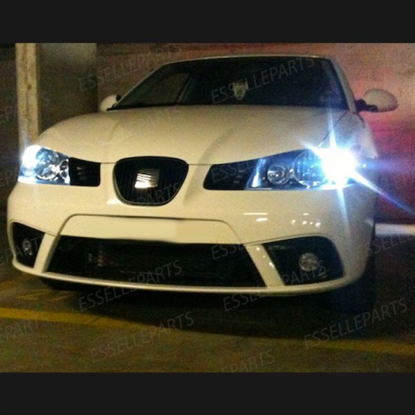 Coppia Lampade T10 W5W 10 LED Canbus 6000K bianco SEAT IBIZA 6L