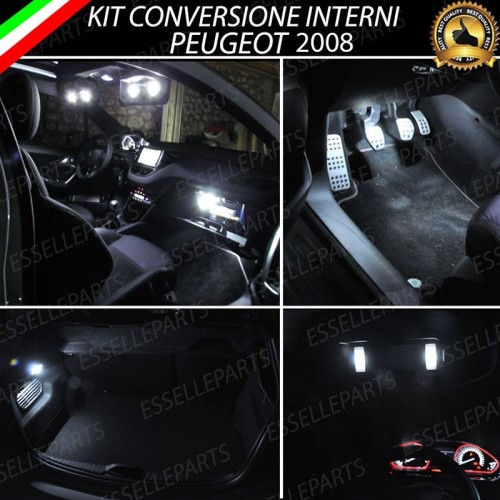 Led interni completo per Peugeot 2008 MK1