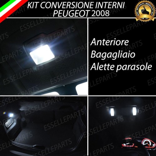 Led interni Medium Pack per Peugeot 2008 MK1