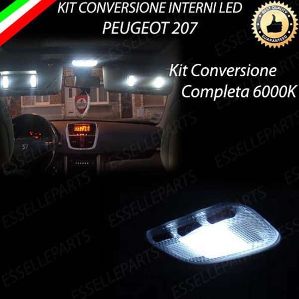 Led interni completo per Peugeot 207