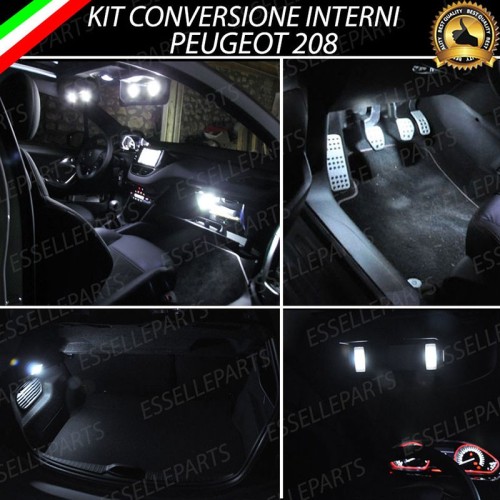 Led interni completo per Peugeot 208 MK1