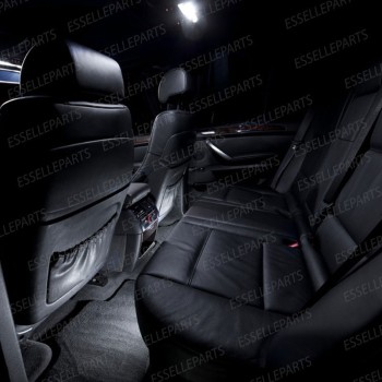 Kit LED interni Completo 6000K Bianco Canbus BMW X5 E53 senza tetto panoramico