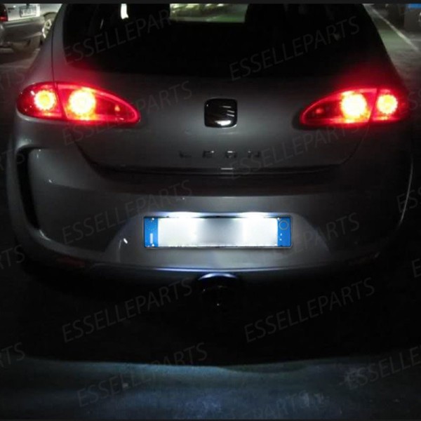 Luci targa 6 LED Canbus