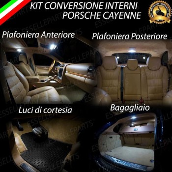 Kit LED interni Completo 6000K bianco Canbus Porsche Cayenne Kit LED interni Completo 6000K bianco Canbus Porsche Cayenne