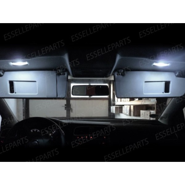 Kit Led interni Medium Pack 6000K bianco Canbus VW Polo 6R 6C1 Dal 2014