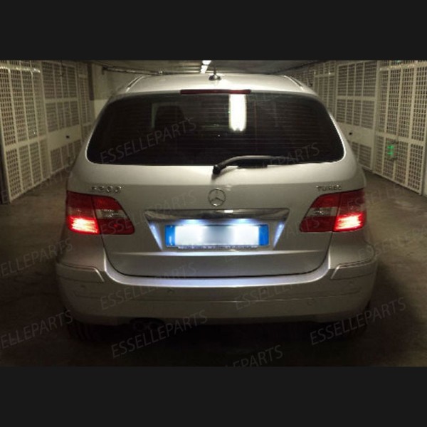 LED Interni + Targa Per Mercedes Classe B W245 6000K Canbus