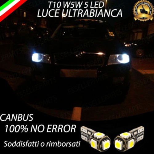 Luci posizione 5 LED Canbus