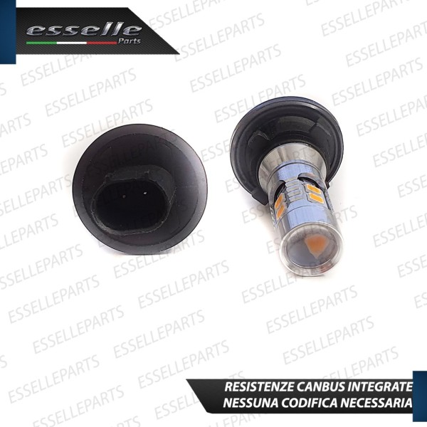 Coppia Frecce PH24WY 10 LED Canbus luce arancione / ambra