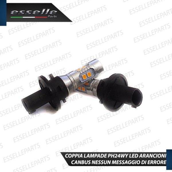 Lampada PH24WY Canbus ARANCIONE FRECCE ANTERIORI Luce AMBRA AUDI Q5 8R