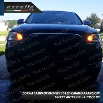 Lampada PH24WY Canbus ARANCIONE FRECCE ANTERIORI Luce AMBRA AUDI Q5 8R