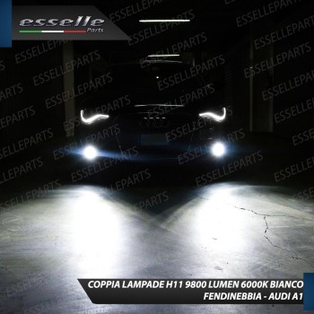 Kit Full LED Fendinebbia H11 9800 Lumen 6000K bianco per AUDI A1 PRE-RESTYLING Kit Full LED Fendinebbia H11 9800 Lumen 6000K bianco per AUDI A1 PRE-RESTYLING