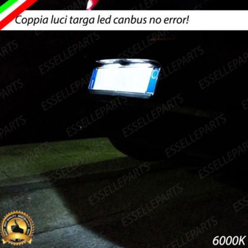 Luci targa 6 LED Canbus
