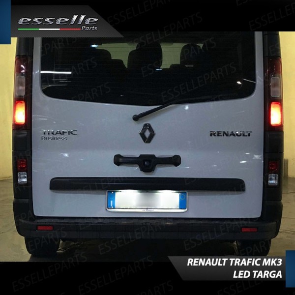 Luci Targa 5 LED Canbus 6000K per Renault Trafic 3