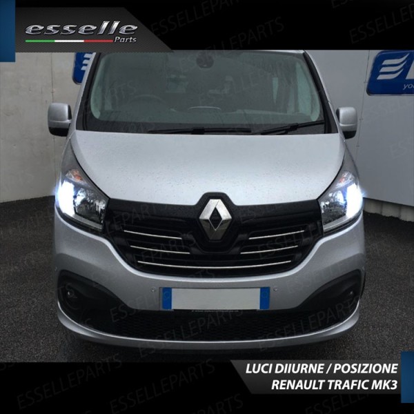 Luci di Posizione/Diurne 10 LED T20 Renault Trafic 3