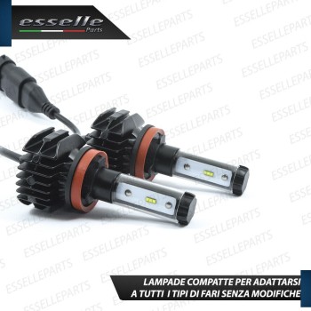 Kit Full LED H11 Fendinebbia 9800 Lumen 6000K Renault Trafic 3 Senza luci di svolta