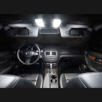 Kit LED interni Medium Pack 6000K Canbus Mercedes Classe C W204 Station Wagon
