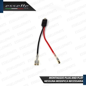 Set Cablaggi H1 H3 Cavi di raccordo per kit led e kit xenon