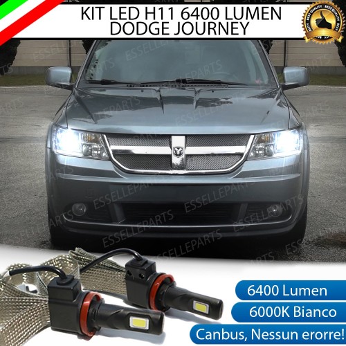 Kit Full LED Anabbaglianti H11 6400 LUMEN DODGE JOURNEY