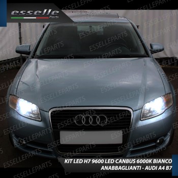 Kit Full LED H7 9600 LUMEN Anabbaglianti AUDI A4 B7