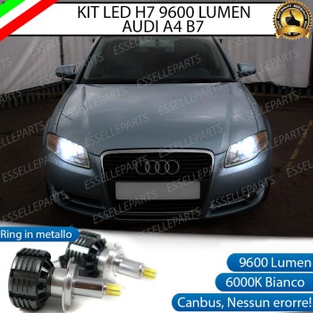 Kit Full LED H7 9600 LUMEN Anabbaglianti AUDI A4 B7
