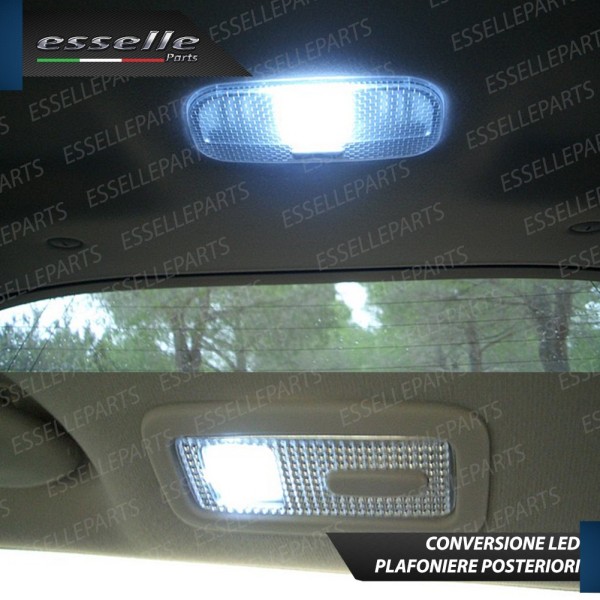 Kit LED Interni + Targa 6000K Bianco Canbus Per Peugeot 3008