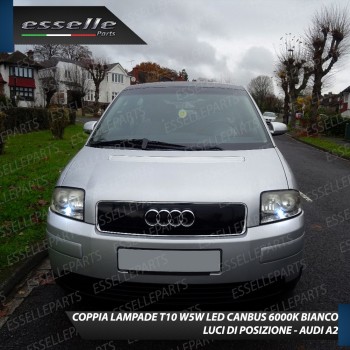 Lampade T10 W5W Canbus 10 LED no error luci posizione Audi A2