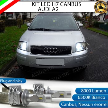 Kit Full LED H7 8000 LUMEN Anabbaglianti AUDI A2