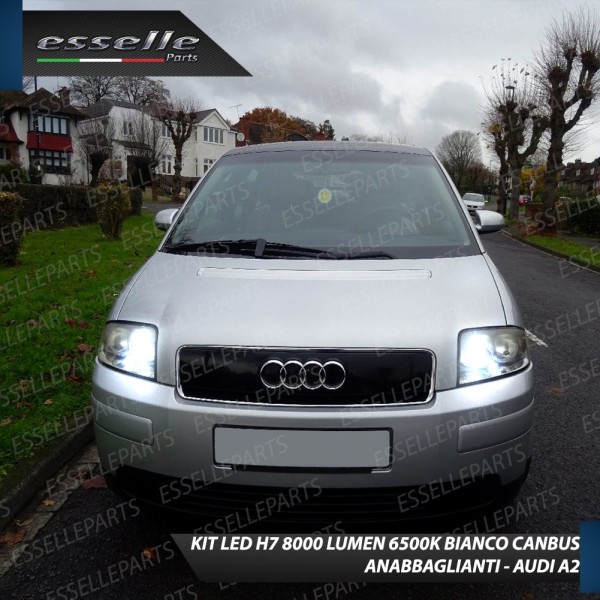 Kit Full LED H7 8000 LUMEN Anabbaglianti AUDI A2