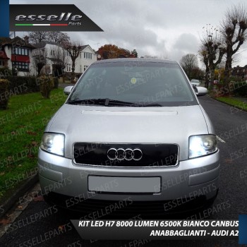 Kit Full LED H7 8000 LUMEN Anabbaglianti AUDI A2