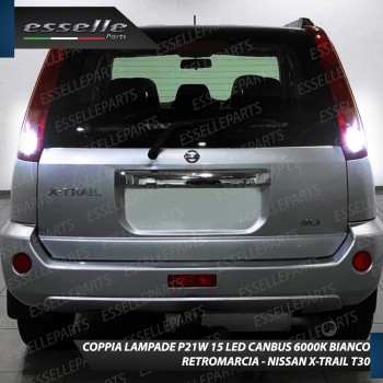 Luci Retromarcia 15 LED NISSAN X TRAIL I CON LENTE FRONTALE