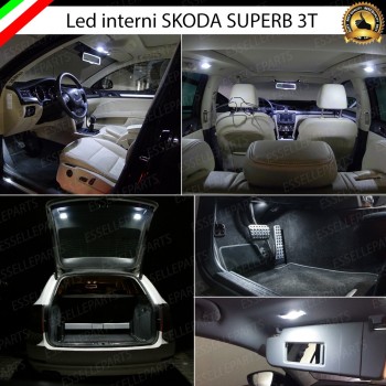 Led interni Medium Pack per Skoda Superb MK2 Led interni Medium Pack per Skoda Superb MK2