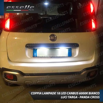 Luci targa 18 LED Canbus