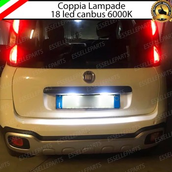 Luci targa 18 LED Canbus
