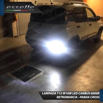 Luci Retromarcia Led Canbus PANDA III CROSS 6000K Luce Bianca No Error