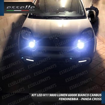 Kit Full LED H11 Fendinebbia 9800 LUMEN FIAT PANDA III CROSS