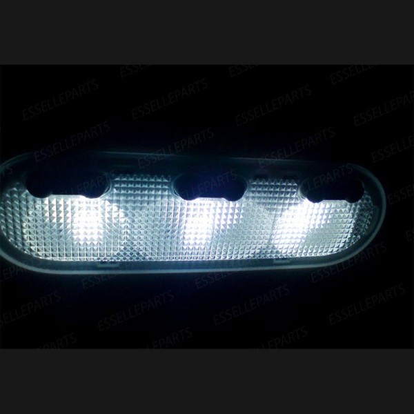 Kit LED Interni + Targa Per Smart Forfour MK2 6000K Canbus