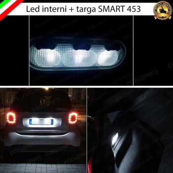 Kit LED Interni + Targa Per Smart Forfour MK2 6000K Canbus