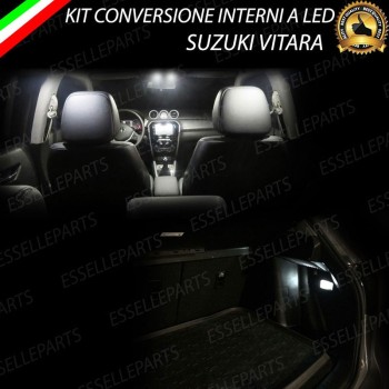 Kit LED interni Completo 6000K Bianco Canbus Suzuki Vitara senza tetto panoramico