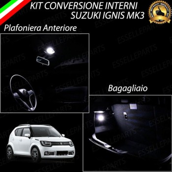 Kit LED Interni Per Suzuki Ignis MK3 6000K Bianco Canbus