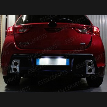 Kit LED Interni + Targa Per Toyota Auris MK2 6000K Canbus