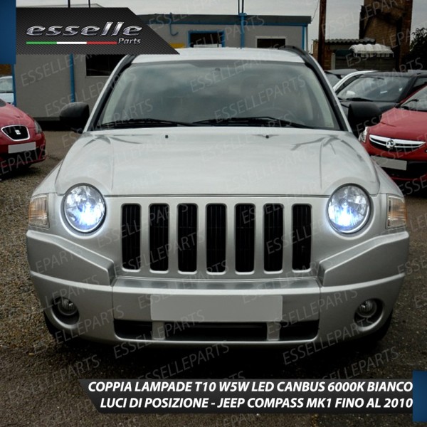 Luci posizione 5 LED Canbus JEEP COMPASS MK1