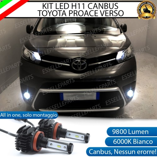 Kit Full LED H11 Fendinebbia 9800 LUMEN TOYOTA PROACE VERSO