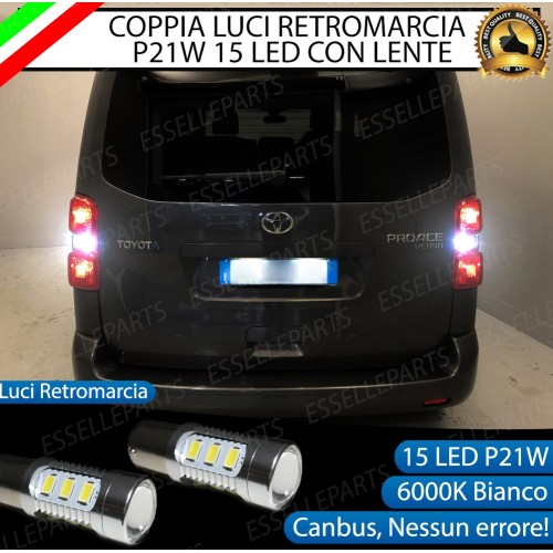 Luci Retromarcia 15 LED TOYOTA PROACE VERSO CON LENTE FRONTALE